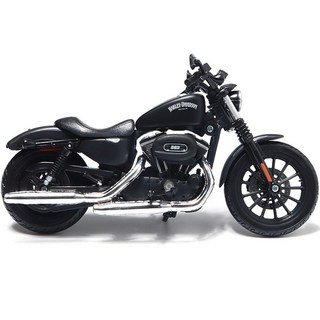 Maisto 1:12 哈雷戴維森 2014 Sportster Iron 883 合金摩托車, 1台, 消光黑