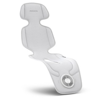 크림하우스 에어몬2 유아용 쿨시팅매트 프리미엄 S, 롱 그레이, 1개