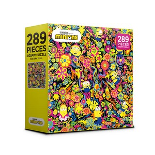 minions 小小兵 熱鬧滾滾拼圖 AL289-15, 混合色, 289件, 1個