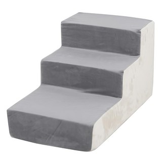 Redpuppy 賽琳娜寵物階梯 3階 灰色, 1個