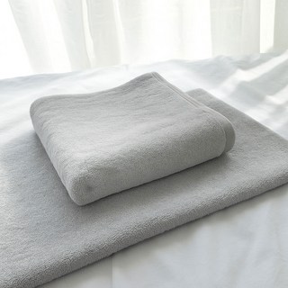 코튼랩 호텔 바스타올 250g 40수 코마사, 1개, 라이트그레이