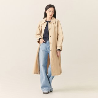 로엠 여성용 맥 트렌치 롱 코트