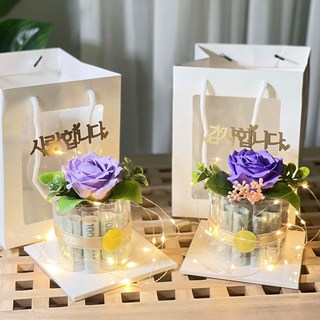 LOVELY FARM 愛心感謝零用錢蛋糕, 紫色