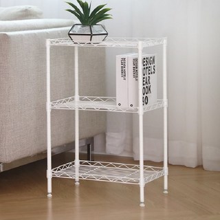 LIVENS 鐵製收納架, 3層, 白色