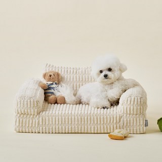 울리 반려동물 봉봉펫 소파, 아이보리, 1개