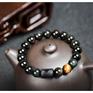 Buddhabest 12生肖 幸運 財富 健康運 願望實現 黑曜石 念珠手鍊