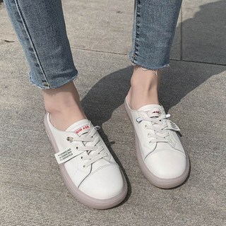 COMMASHOE 女款又舒適氣墊穆勒鞋 TG2365, 白色, 230