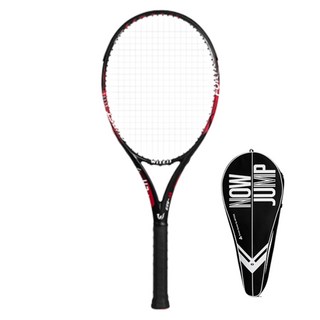 VWY 비비드컬러 탄소 초경량 테니스 라켓 + 전용백 세트, 다크레드, W-523DR, 1개