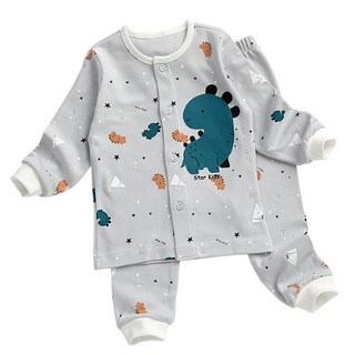 STARKID 孩童長袖印花T恤+長褲