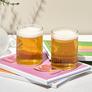 르베르폴리세 베르딕 내열유리 언더락 320ml, 투명, 2개