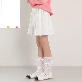 Nanajuni 女童學院風百褶裙褲