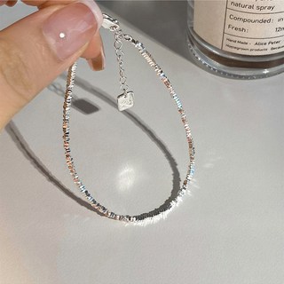 BEOURGUEST 女性簡約迷你方形手鍊