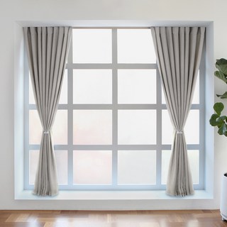 SANGSANG HOO 客廳 臥室 飯店 遮光窗簾, 03 Neo象牙白