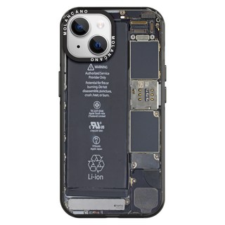 모란카노 레인보우 디자인 휴대폰 케이스