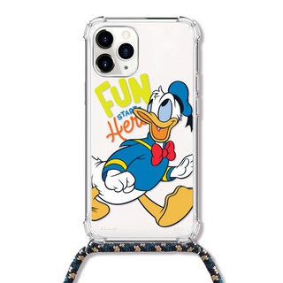 디즈니 목걸이 휴대폰 케이스 펀 스타트 히어 도날드덕