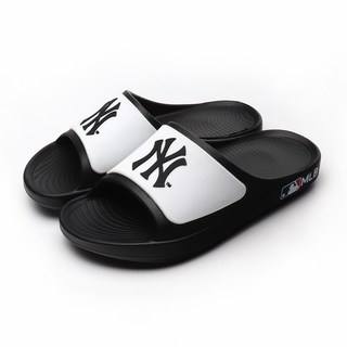 MLB NY洋基 Balance 拖鞋, 黑白色, 240