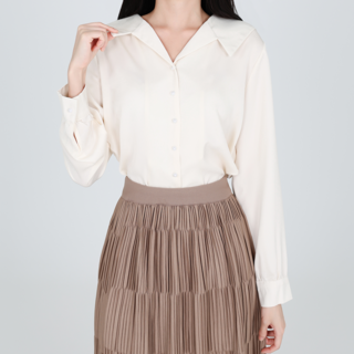 Moirbella 女性Elma珍珠領襯衫 T24FW2-A0731