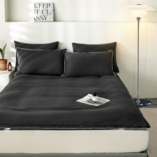 SOHEIM 可整件水洗四季床墊套, 炭灰色