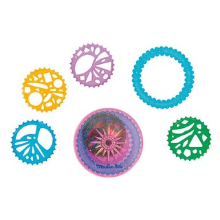 Moulin Roty 趣味圈圈繪圖板, 1組, 彩色的