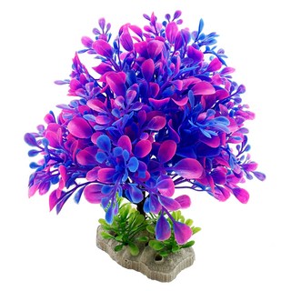 Samaqua Refresh 人造水草 紫色樹 NO9, 1個