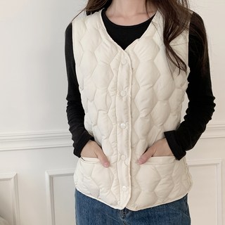 Tomatofactory 女款保暖輕量鋪棉背心