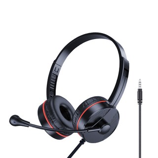 KTnet 廣鐸 HU200P USB+3.5AUX 二合一頭戴式有線耳機麥克風 220g, KTSEPHU200P, 黑色