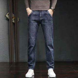 INFIOUS 男士 Savvy 修身直筒牛仔褲