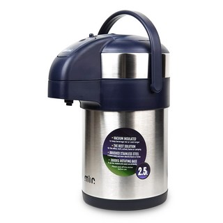 mir 按壓式真空熱水壺, 混色, 2.5L, 1個