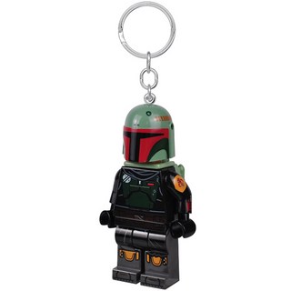 LEGO 樂高 星際大戰系列 波巴費特LED燈鑰匙圈 輕巧手電筒 星戰迷收藏, 波巴費特, 1個