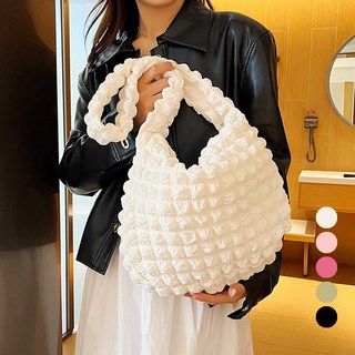 Elsso Cloud 雲朵日常散步斜背包, 白色