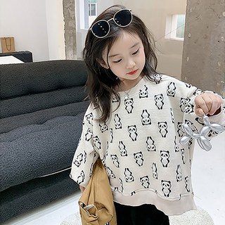 CONTIKIDS 兒童熊貓寬鬆版大學T