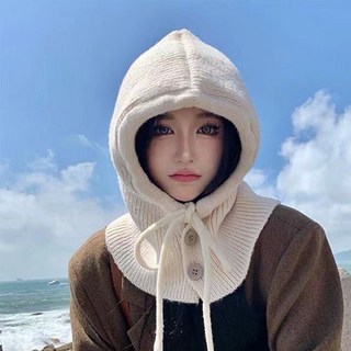 DeepTalk 女用巴拉克拉瓦連帽圍脖 巴拉克拉瓦連帽圍巾 DT0232