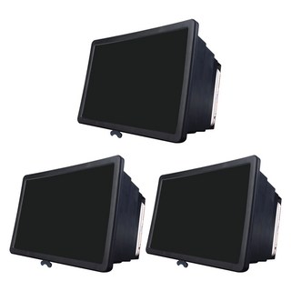 小麥購物 手機螢幕放大器 G881 108g, 黑色, 3個