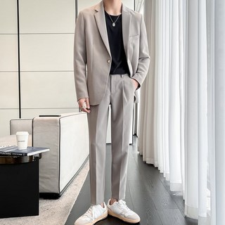 Elsso 男士大尺碼基本款休閒賓客穿搭面試西裝上下套裝