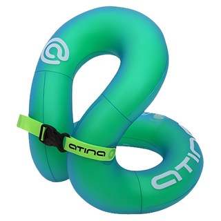 ATINA 頸部浮力背心 游泳輔助用品 ATN-811, 綠色