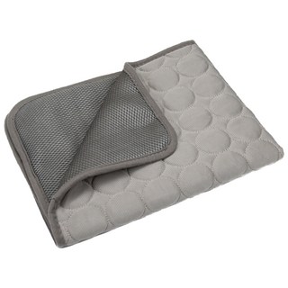 반려동물 바디보 여름 쿨 매트, 그레이, 1개