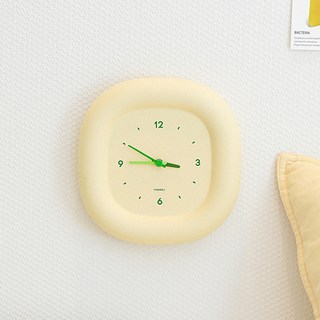 mooas 棉花糖 迷你 時鐘, 奶油黃色