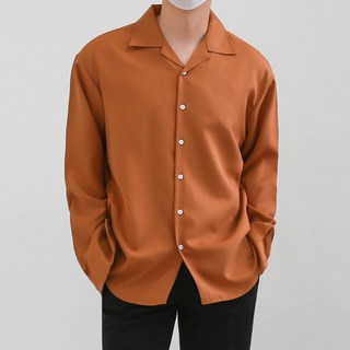 男士 Despero 防皺基本款寬鬆長袖襯衫