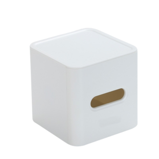 롤 휴지 케이스, 화이트, 1개
