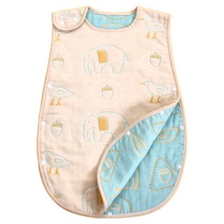 JoyNa 日式6層紗背心式防踢被, 守護動物