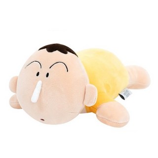 Shinchan 蠟筆小新 迷你麻糬身體抱枕, 寶寶阿呆, 1個, 13cm