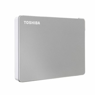 TOSHIBA 東芝 Canvio Flex 外接硬碟, 銀色, 2TB