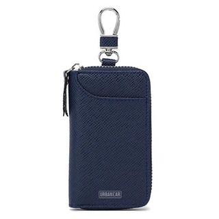 Urban Car 車用摩登鑰匙圈卡片鑰匙包, 深藍色, 單品
