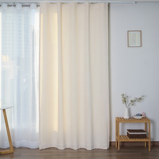 나비손길 차르르 스웨이드 복층커튼 핀형 2p