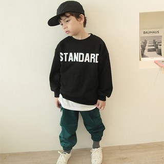 sonyun market 兒童刷毛標準Apartment大學T