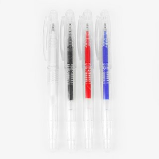 소잉바이핸드 아이롱펜 1mm 4p 세트, 화이트, 레드, 블루, 블랙, 1세트