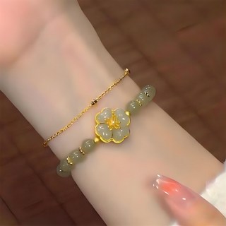 Buddha best 女性招財許願幸運玉手鍊 C款 25cm