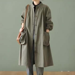 ATTERLIC Koraphon大口袋短版風衣 10718