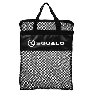 SQUALO 多功能網眼短蛙鞋袋, 黑色