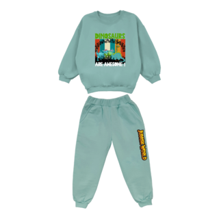 兒童U-Kids Glazers恐龍大學T上下套裝